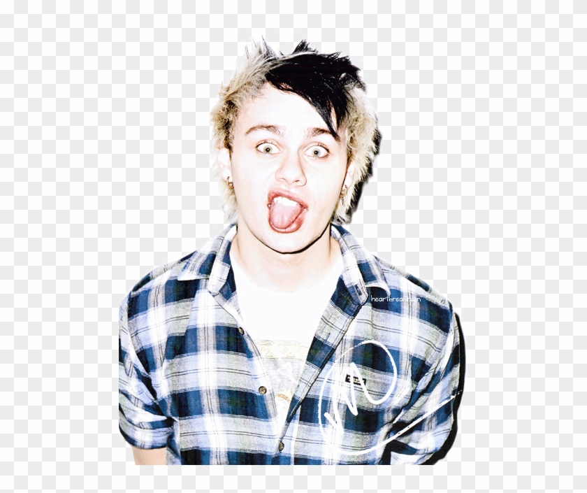 Michael Clifford - Michael Clifford Face Png Clipart #1246300