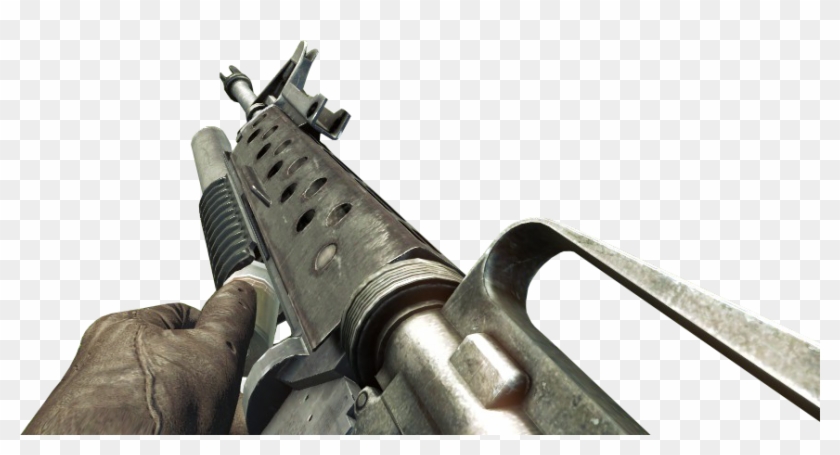 M16 Grenade Launcher Reloading Bo - Call Of Duty Black Ops Grenade Launcher Clipart