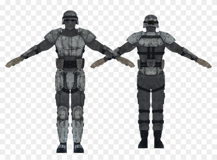 Winterized Combat Armor - Fallout 3 Winterized Combat Armor Clipart