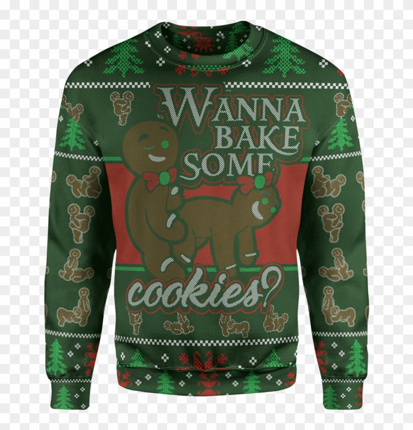 Wanna Bake Some Lunafide - Baking Cookies Christmas Sweater Clipart #1247108
