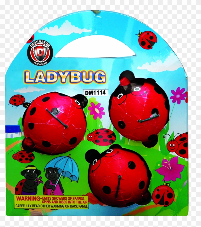 Ladybug 3 Pack - Ladybug Fireworks Clipart