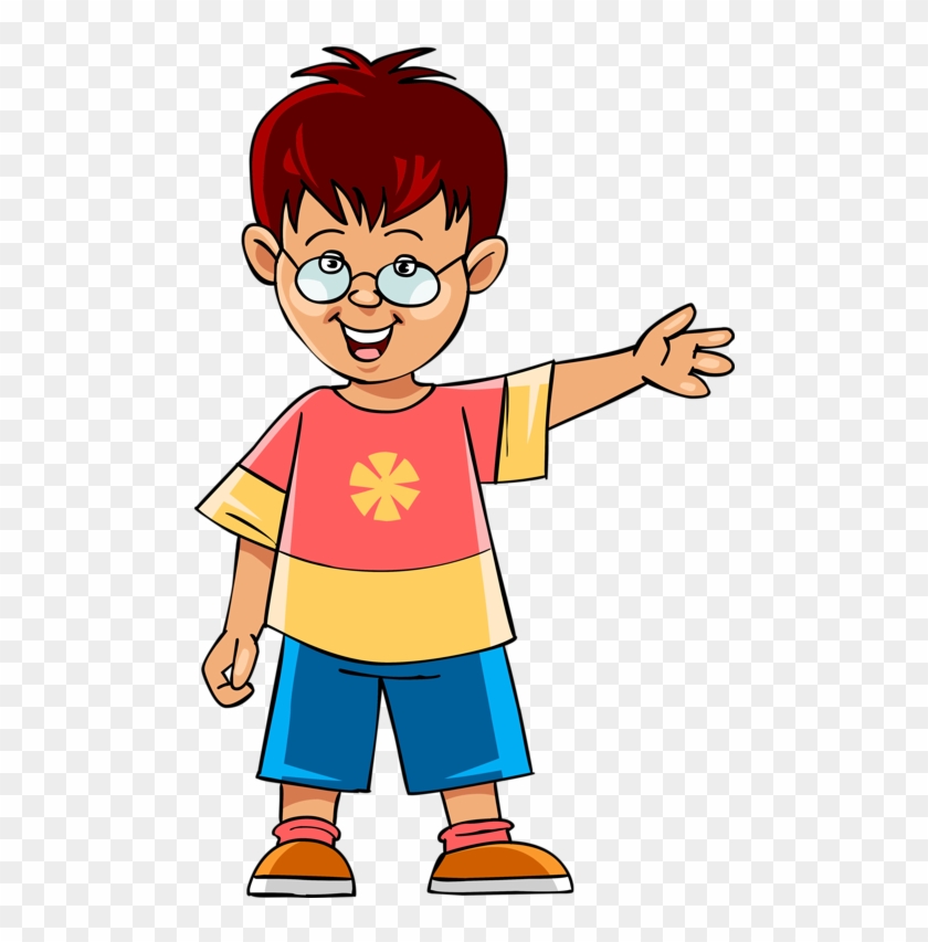 Glasses By Elena Soloveika Clipart Boy, School Clipart, - Boys With Glasses Clipart - Png Download #1247272
