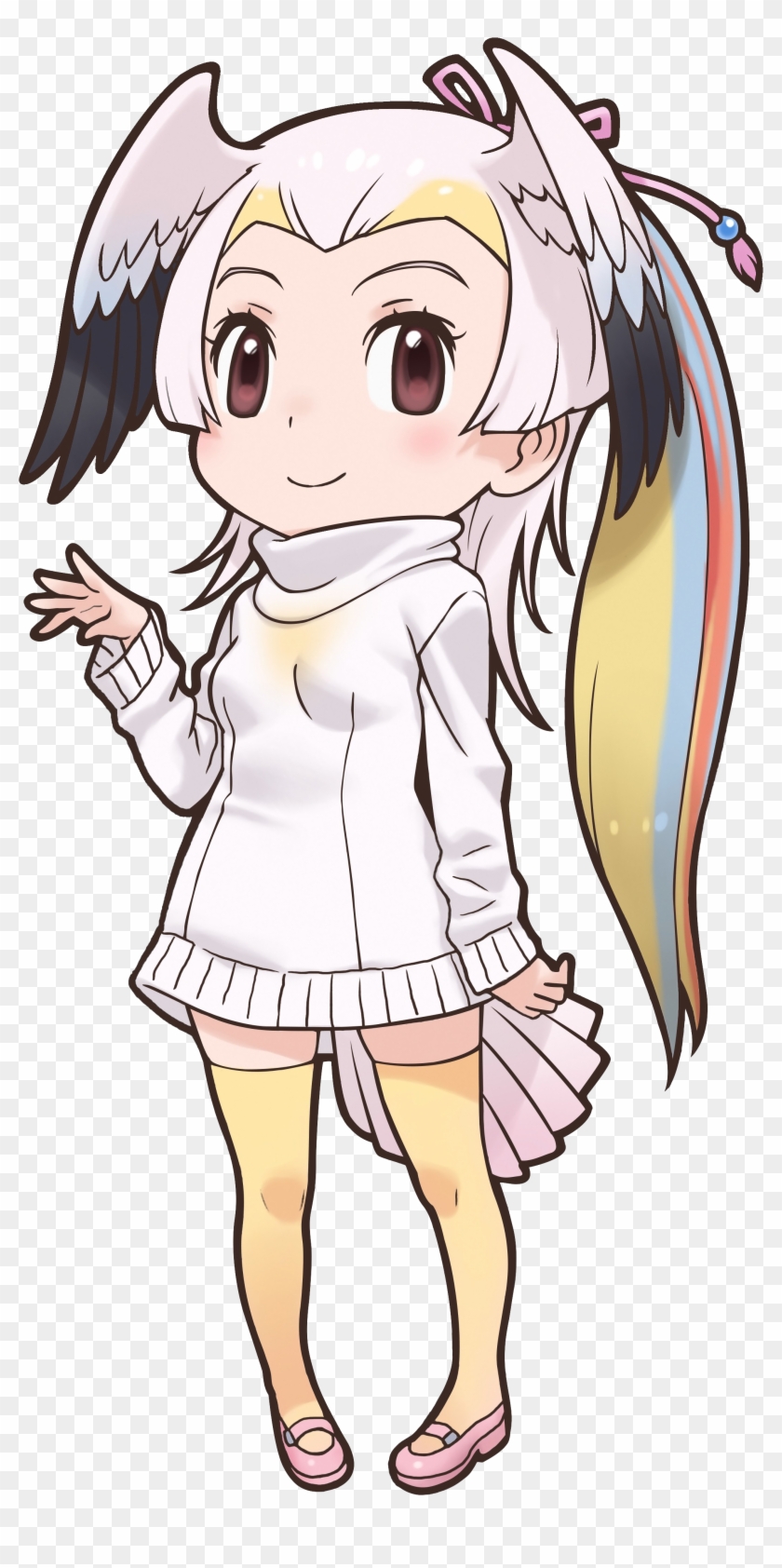 Great White Pelican - モモイロ ペリカン け もの フレンズ Clipart #1247276