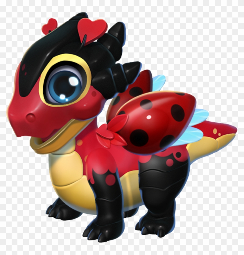 Ladybug Dragon Baby - Ladybug Dragon Clipart