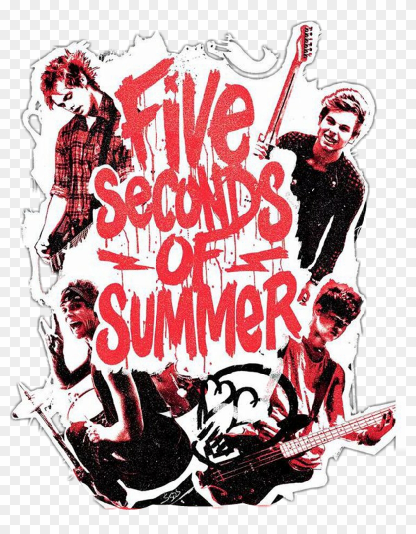 5 Sticker - 5sos Skull Clipart