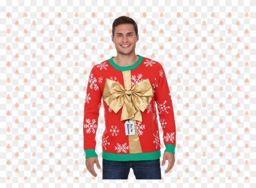 Christmas Present, Sweater, Christmas, Ugly Christmas - Diy Ugly Christmas Sweater Present Clipart #1247347