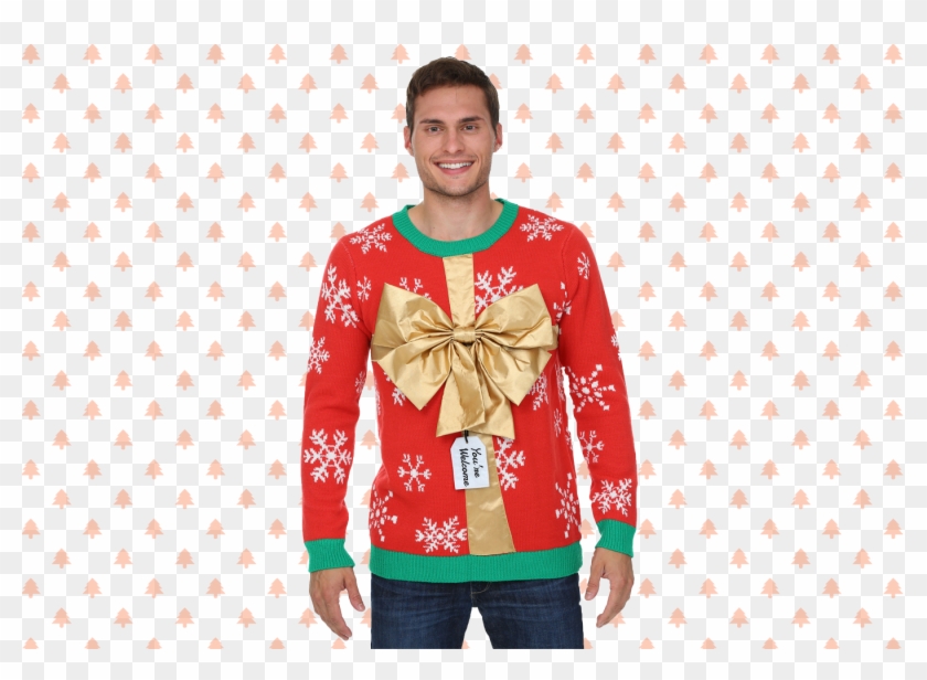 Christmas Present, Sweater, Christmas, Ugly Christmas - Diy Ugly Christmas Sweater Present Clipart