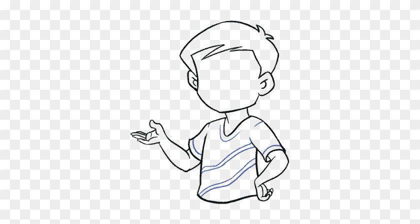 678 X 600 26 - Draw A Boy Easy Clipart #1247348