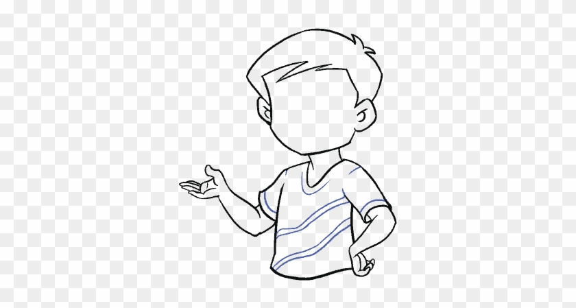 678 X 600 26 - Draw A Boy Easy Clipart