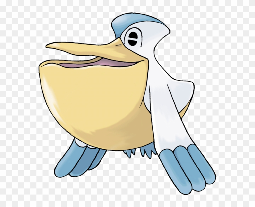 Pelican Clipart Seagull - Pokemon Pelipper - Png Download