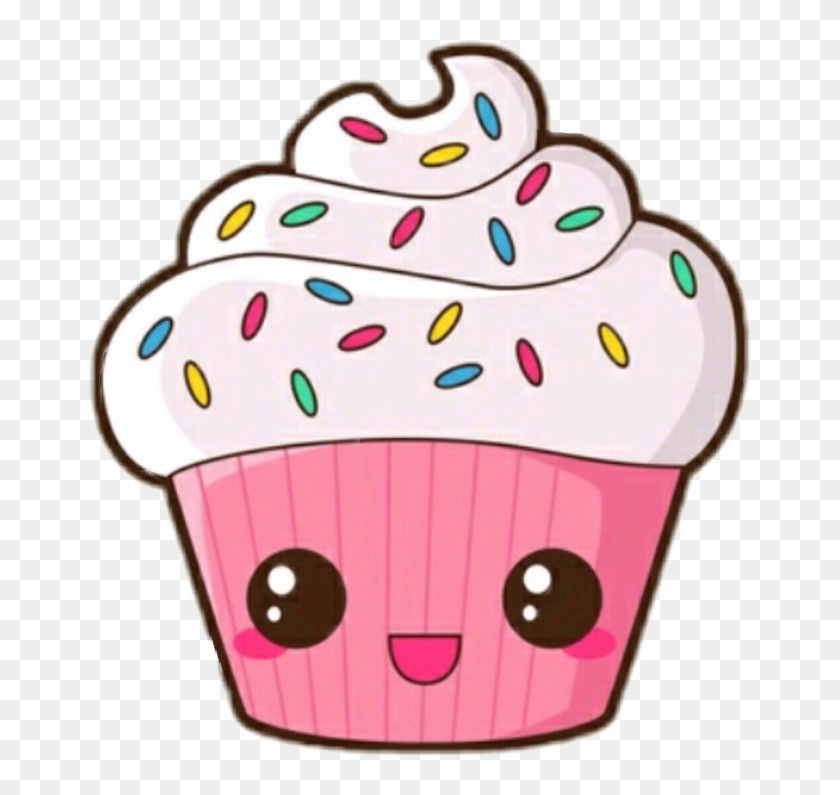 Cupcake Clipart Kawaii Cute Kawaii Cupcake Clipart Png
