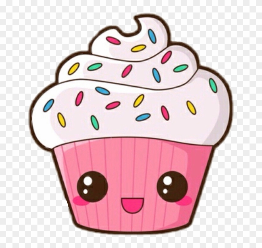 Cupcake Clipart Kawaii - Cute Kawaii Cupcake Clipart - Png Download #1247403