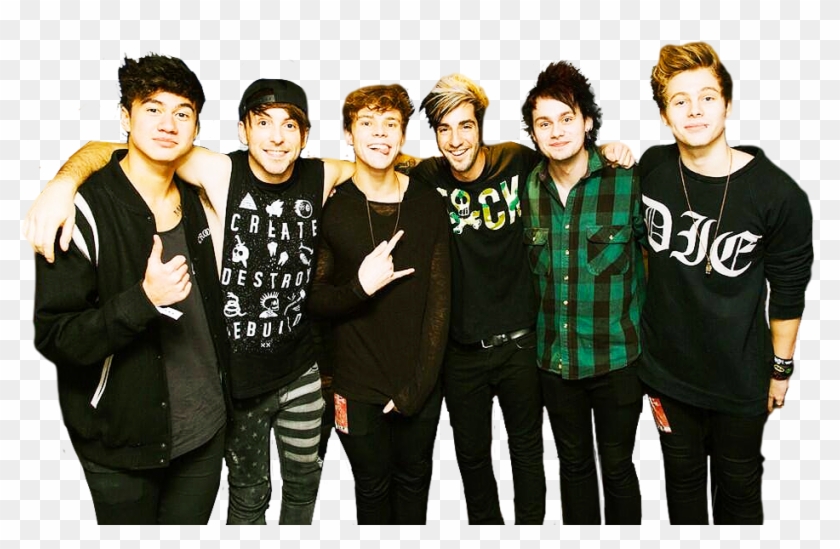 Jack Barakat And Michael Clifford - 5sos Transparent Png Clipart