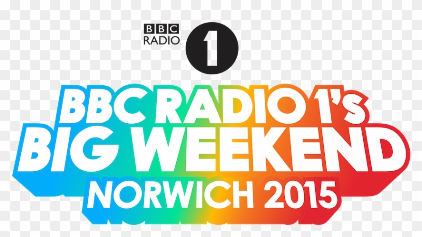 Bbc Bigweekend2015 Rgb Logo - Bbc Radio 1 Clipart #1247465
