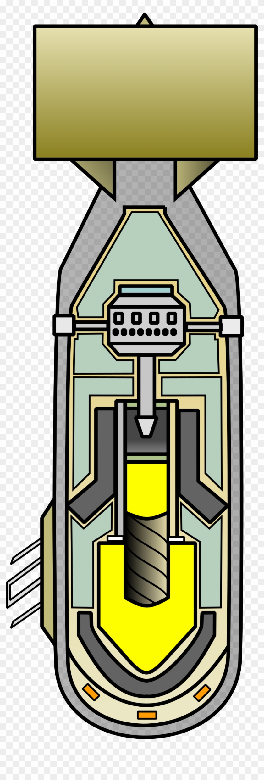 This Free Icons Png Design Of Little Boy Atomic Bomb Clipart #1247471