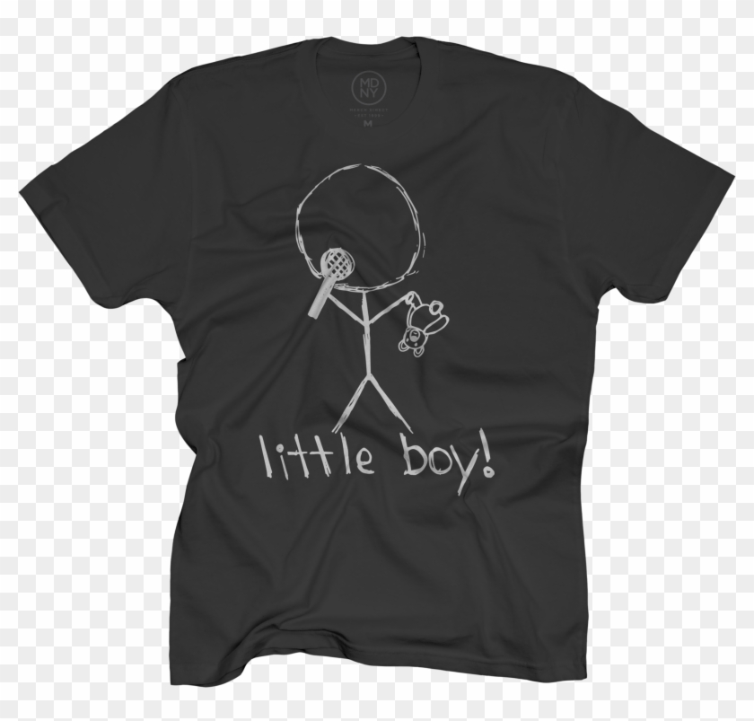 Little Boy Black T-shirt $24 - Little Boy Token Clipart #1247623