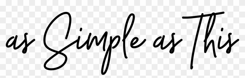 As Simple As This - Travel Quotes Simple Clipart