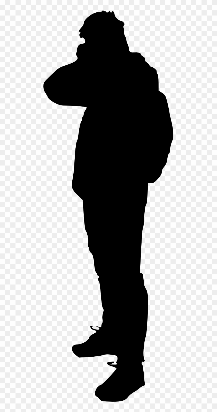 Free Download - Outline Of A Soldier Clipart #1247737