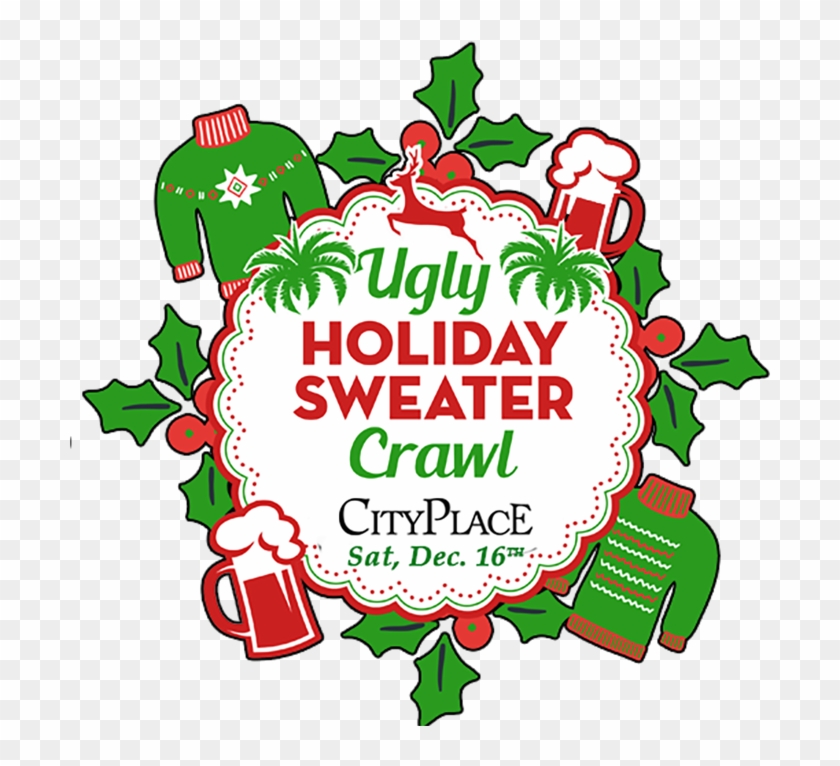 Ugly Christmas Sweater Clipart - City Place - Png Download #1248057