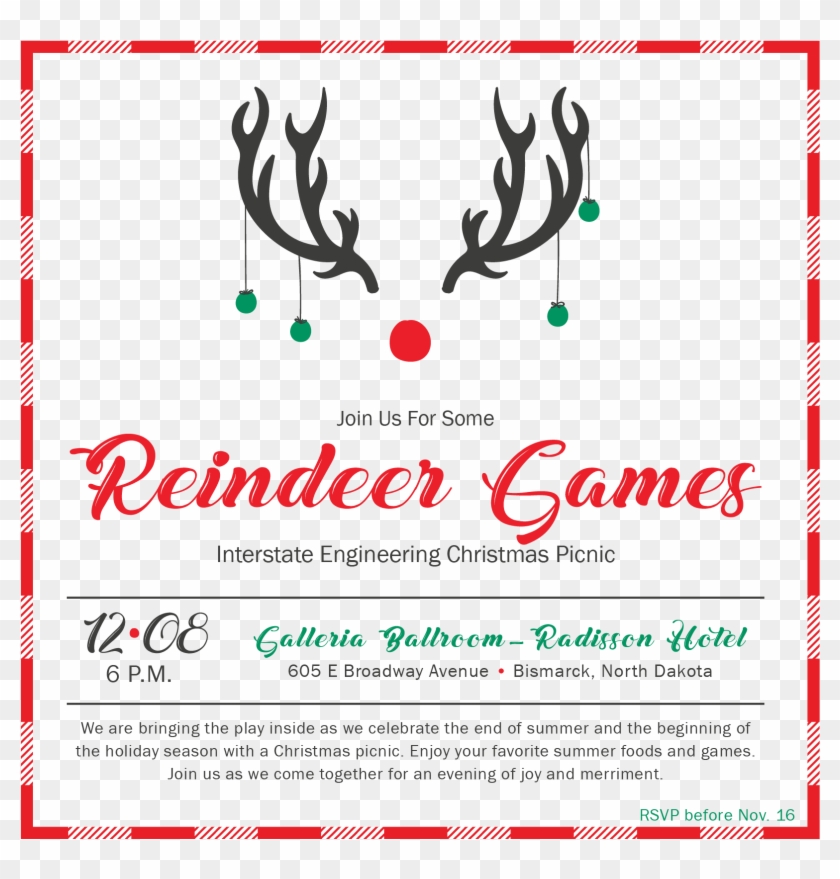 Christmas Party - Graphic Design Clipart #1248241