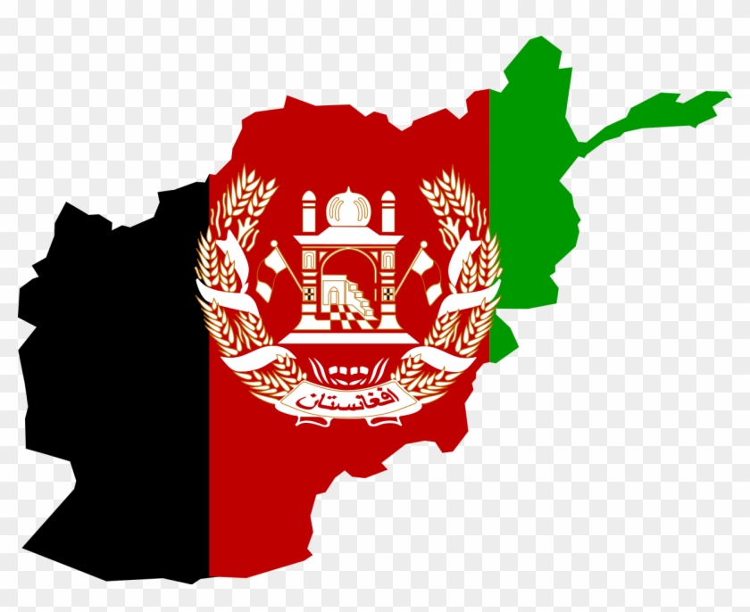 Afghan Soldier Kills 2 Americans, Wounds 3 Others - Afghanistan Flag Map Clipart