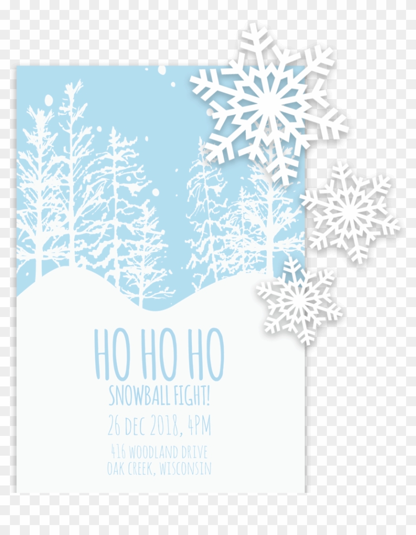 Example Of Christmas Invitation Template In Word - Template Clipart #1248434