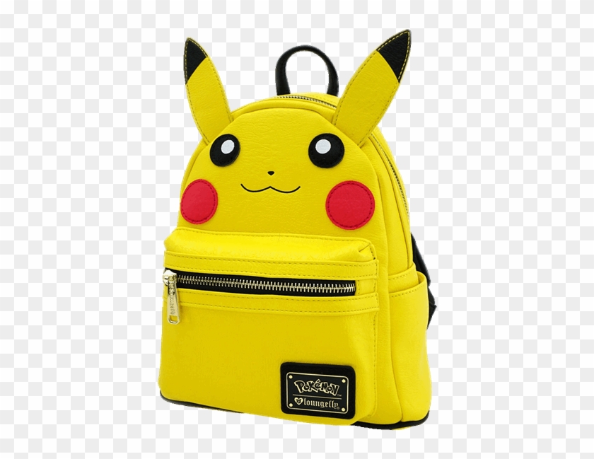 Pikachu Face Loungefly Mini Backpack - Shoulder Bag Clipart