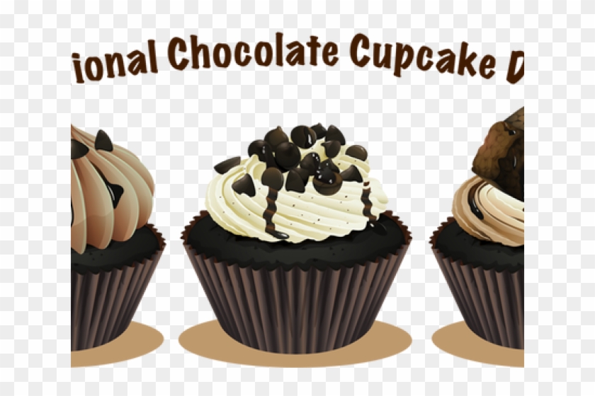 Free On Dumielauxepices Net Chocolate Muffin - Chocolate Cupcake Day 2018 Clipart #1248852