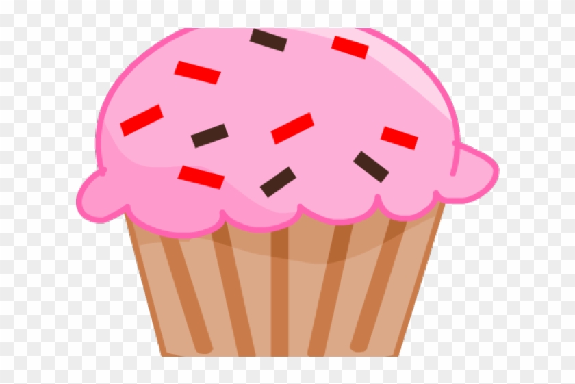 Vanilla Cupcake Clipart Sprinkle Clip Art - Cupcake - Png Download