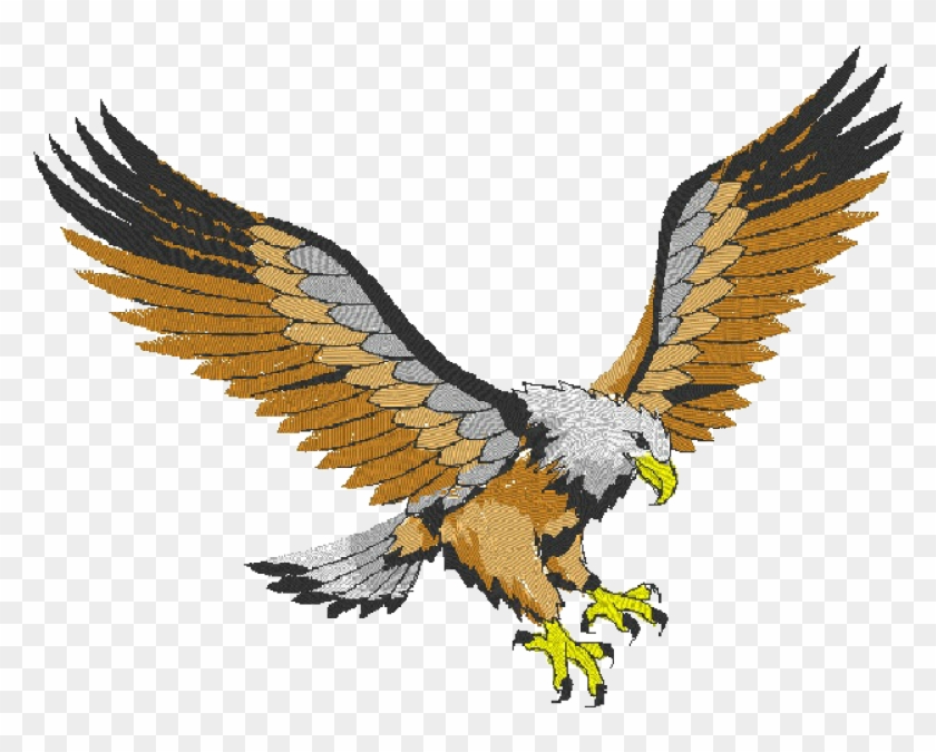 Clip Art Foto Aguia - Aguia Bordada - Png Download #1248889