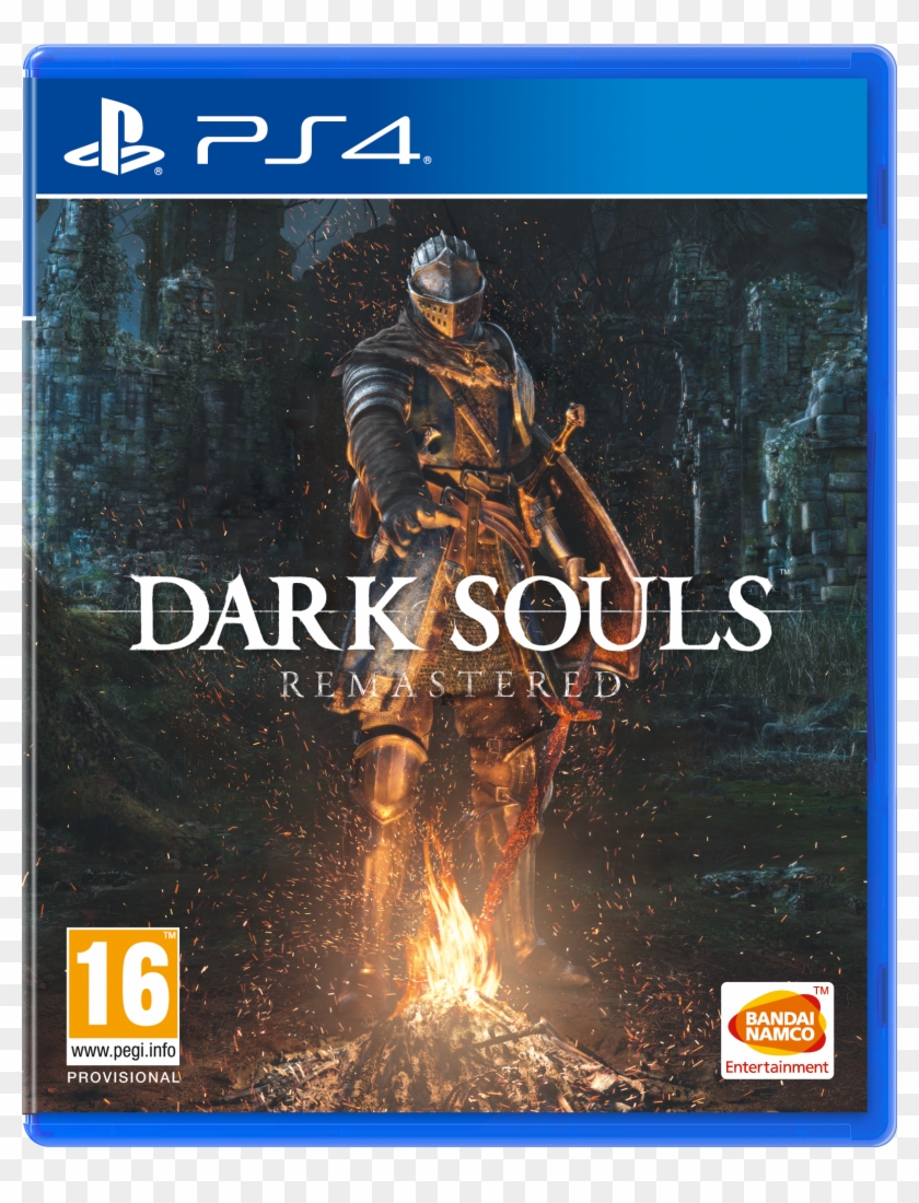 Darksouls Remastered Ps4 Packshot Pegiprov - Dark Souls Remastered Ps4 Box Clipart #1249081