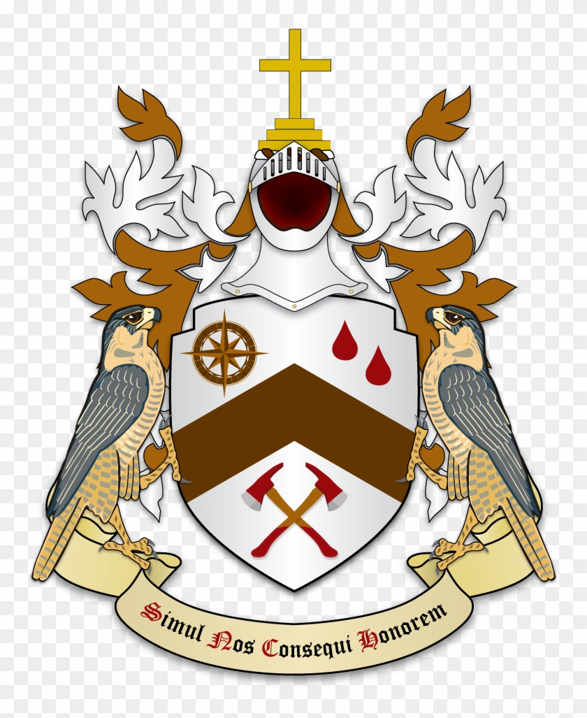 Armorial Achievement For Chris Brown - Baildon Coat Of Arms Clipart #1249165