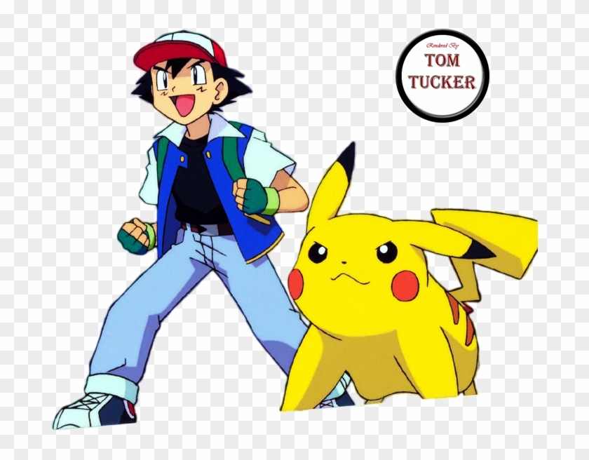 Pokemon Ash Pikachu Png , Png Download Clipart