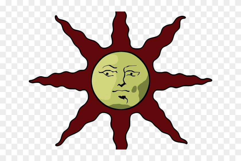 Dark Souls Clipart Sun Emblem - Dark Souls Solaire Sun - Png Download