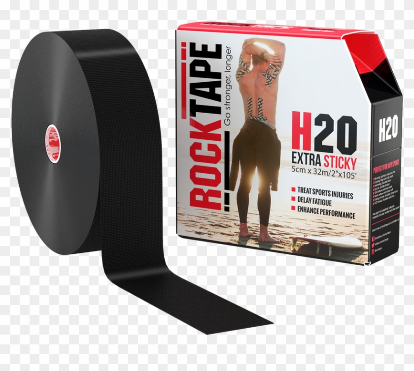 2" Bulk H2o Black - Rocktape Bulk Clipart #1249481