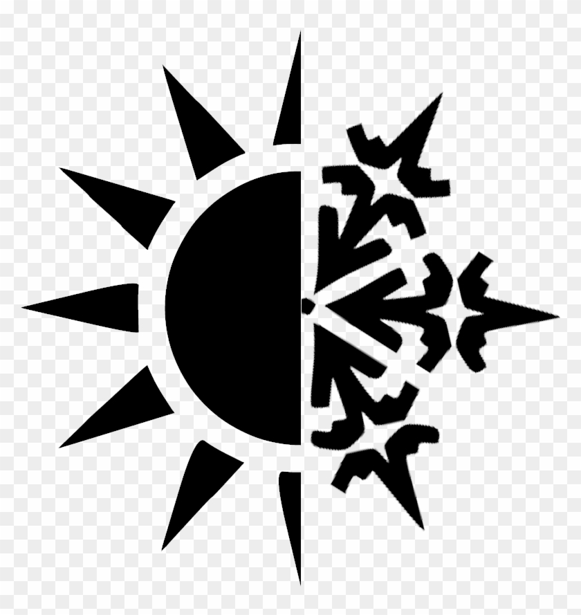 The Logo That Was Finalised By The Group And Created - Sun And Snowflake Png Clipart #1249488