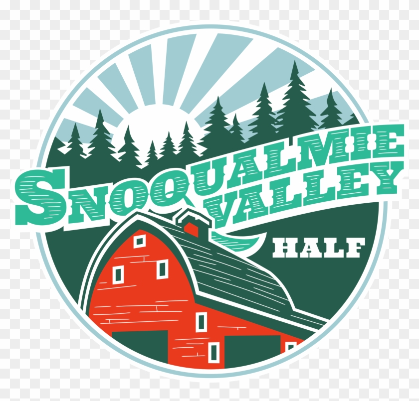 Snoqualmie Valley Half - Illustration Clipart