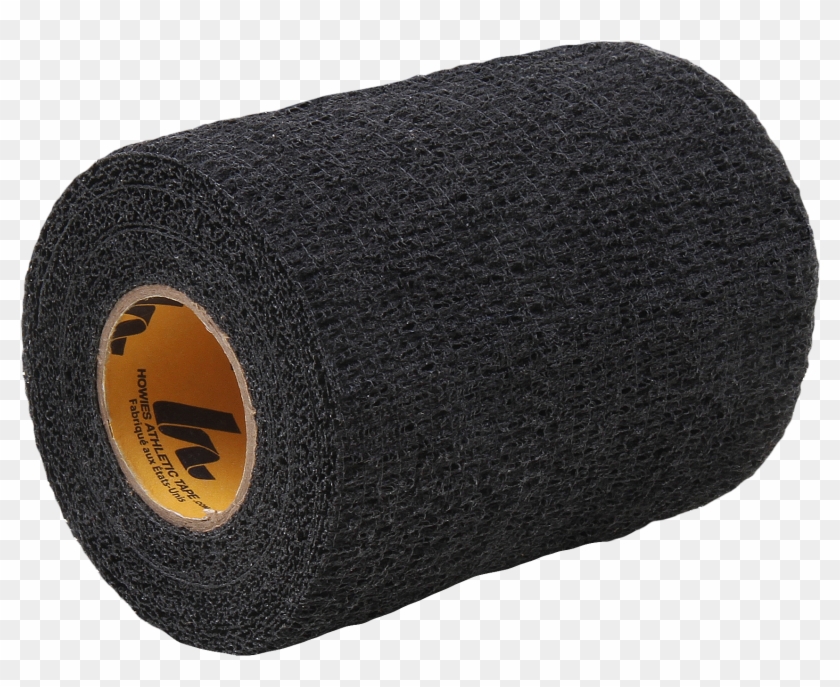 3″ X 6yd Black Flex Wrap Roll - Wool Clipart #1249567