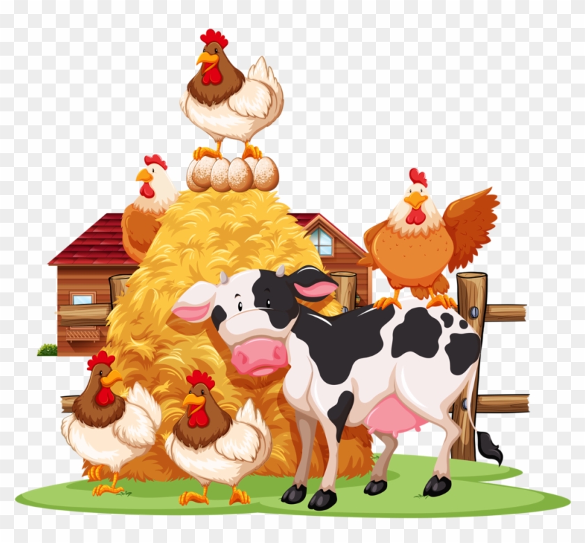 Фото, Автор Soloveika На Яндекс - Farm Animals Border Template Clipart