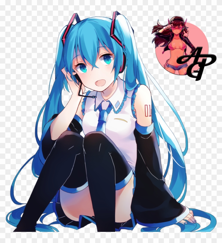 288 Images About Renders/png🐰 On We Heart It - Hatsune Miku Render Png Clipart
