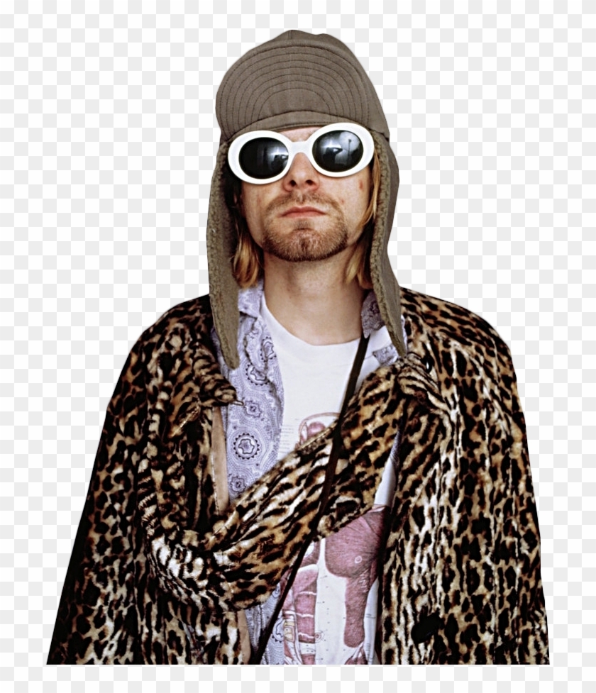 Kurt Cobain, Nirvana - 90s Kurt Cobain Glasses Clipart