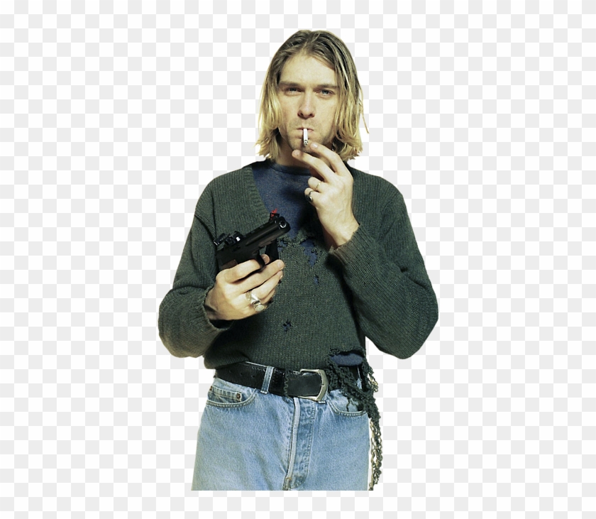 #kurt Cobain #png #transparent #nirvana - Swear That I Don T Have A Gun Clipart