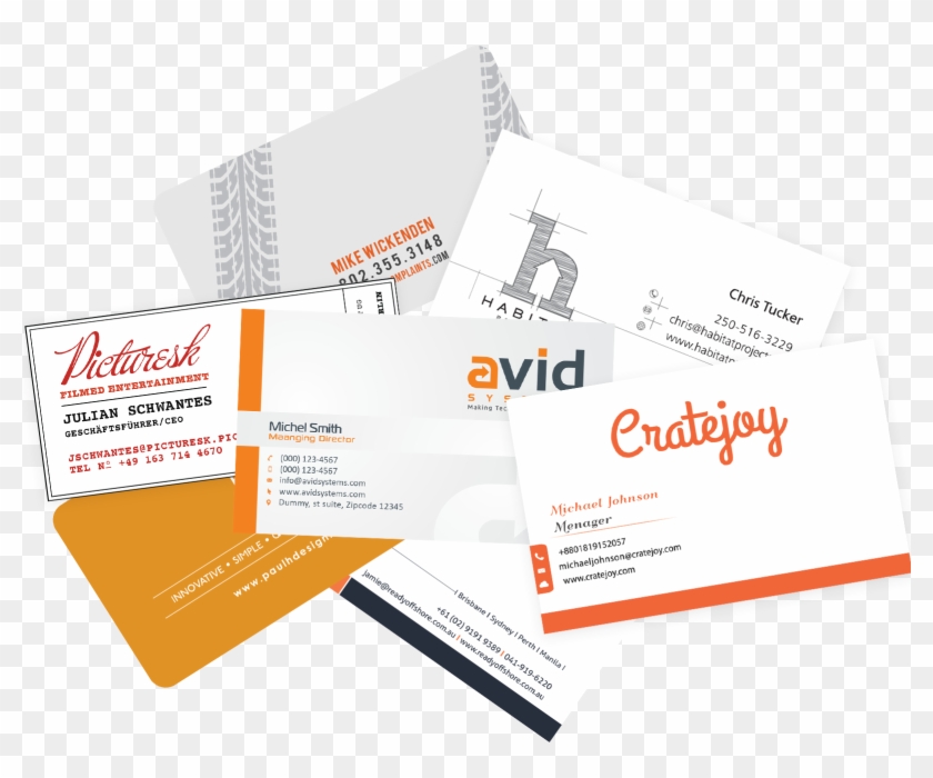 Best Business Card Designs Psd 2016 Cool - Visiting Card Design Png Clipart #1250434