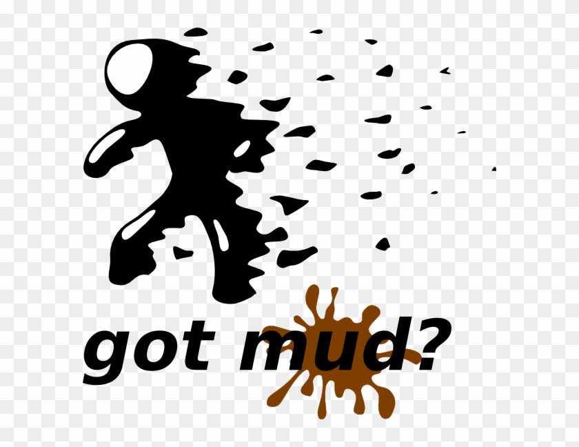Mud Splatter Font - Stick Figure Fight Png Clipart #1250435