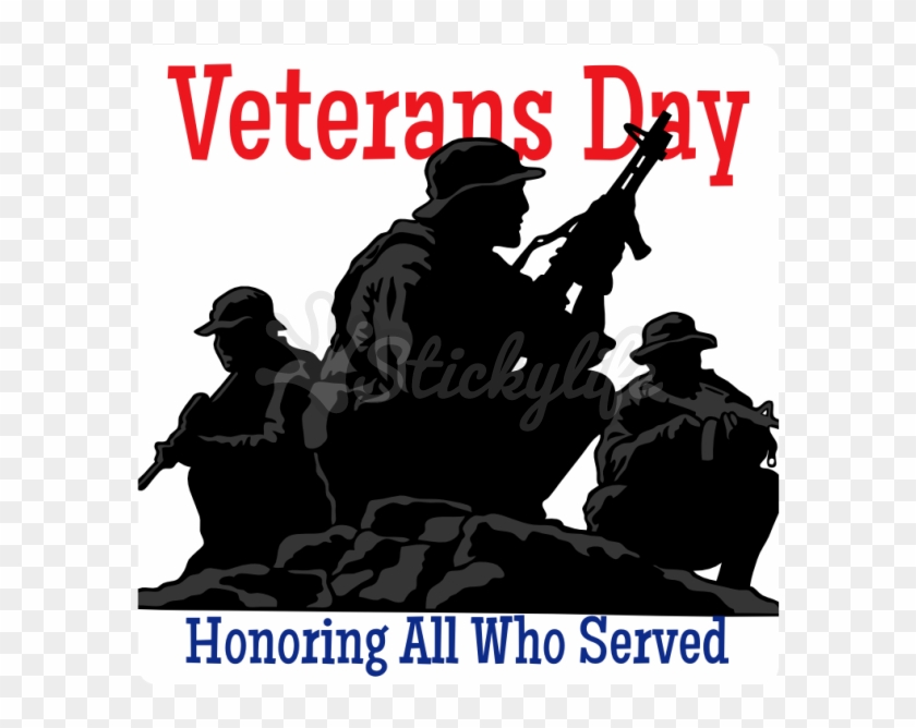 Veterans Day Decal - Infantry Clipart #1250575