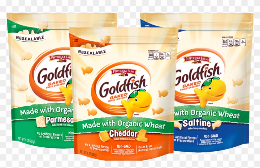 Pepperidge Farm Releases New Goldfish® Made With Organic - Pepperidge Farm Organic Wheat Goldfish Clipart