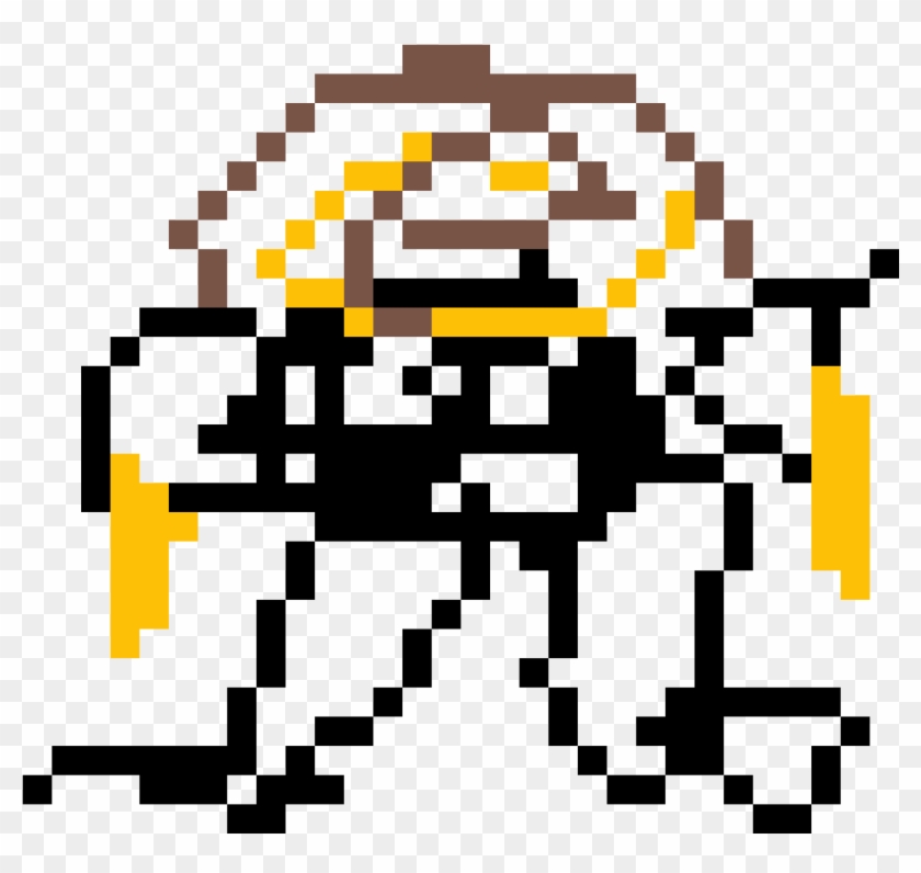 Kurt Cobain - Simple Cute Pixel Art Clipart