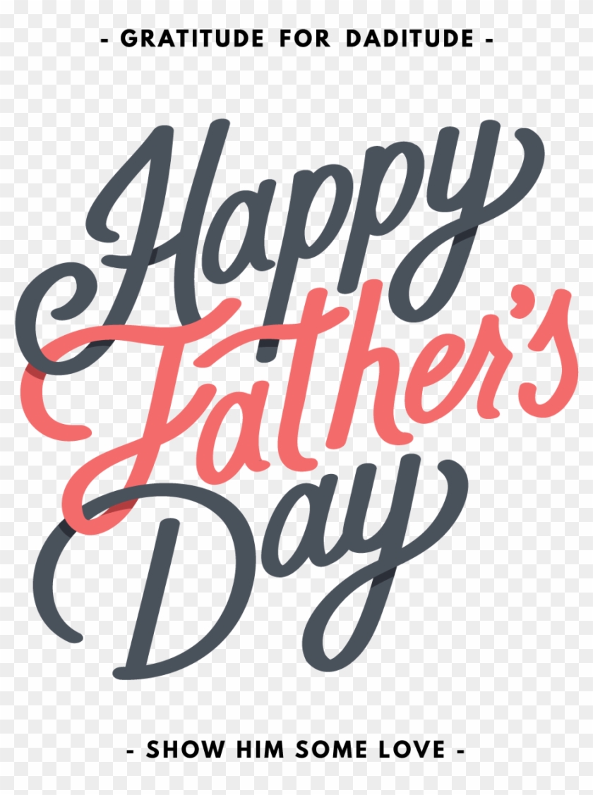 Father's Day - Calligraphy Clipart #1251579