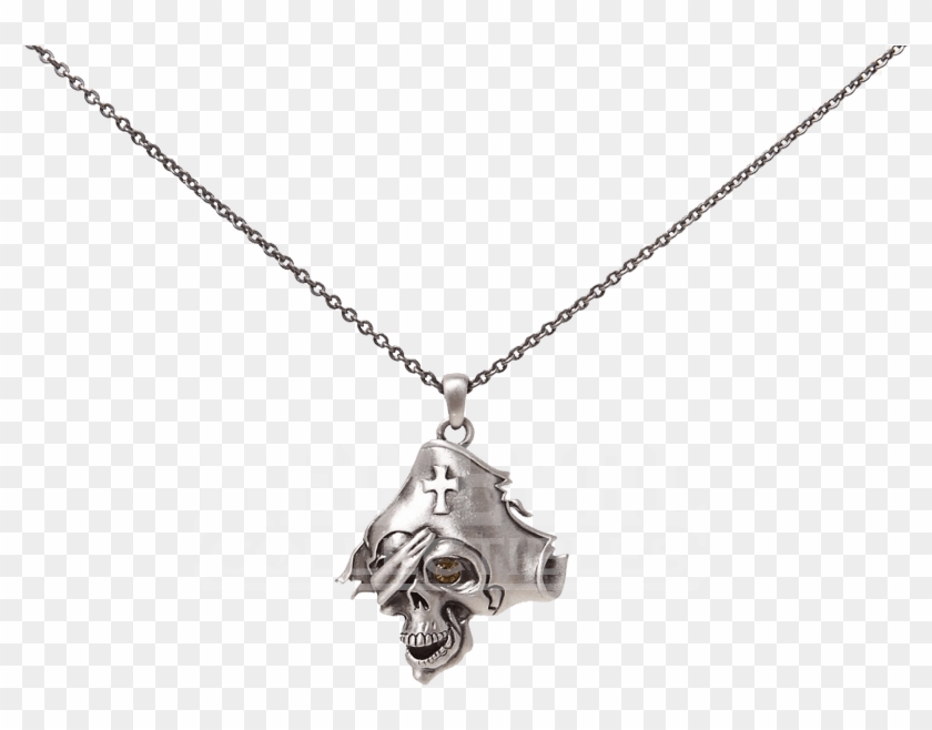 Real Skull Necklace Transparent Png Clipart #1251892