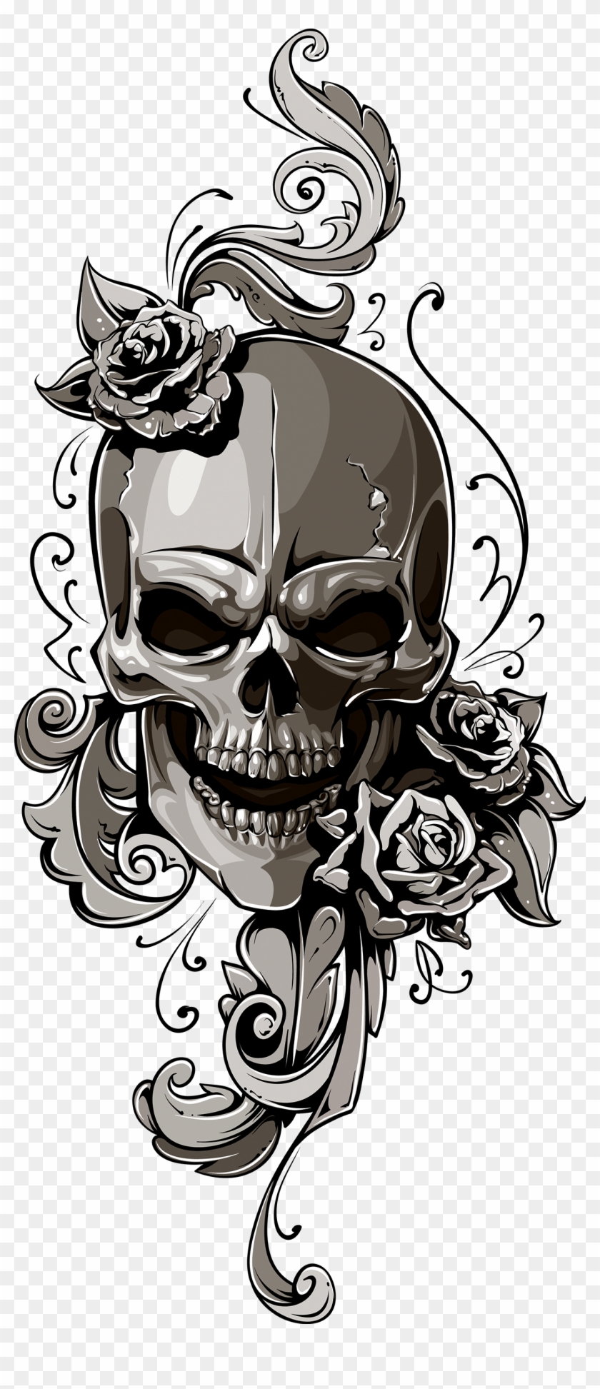 old skool skull